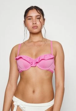 Cheapest 💯 Hunkemöller JAVA RUFFLE - 👙 Bikini Top - Pink 🌟
