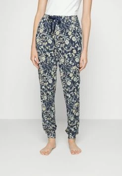 Best deal ⌛ Hunkemöller PANT BLOCK PRINT - Pyjama Bottoms - Blue 🌟