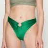 Cheap 🌟 Hunkemöller ANTIGUA HIGH LEG - 👙 Bikini Bottoms - Green 🎁