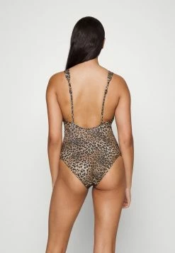 Budget 🎉 Hunkemöller LEOPARD PLUNGE - 🩱 Swimsuit - Taupe 😍 -Hunkemöller Sales Store 09b218135b2c46c8b7d59eb35d288dcf
