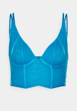 Cheap 🔥 Hunkemöller UNPADDED LONGLINE BRA - Balconette Bra - Blue 👍 -Hunkemöller Sales Store 0d78d22230424a90a81c00d7c352d1b1