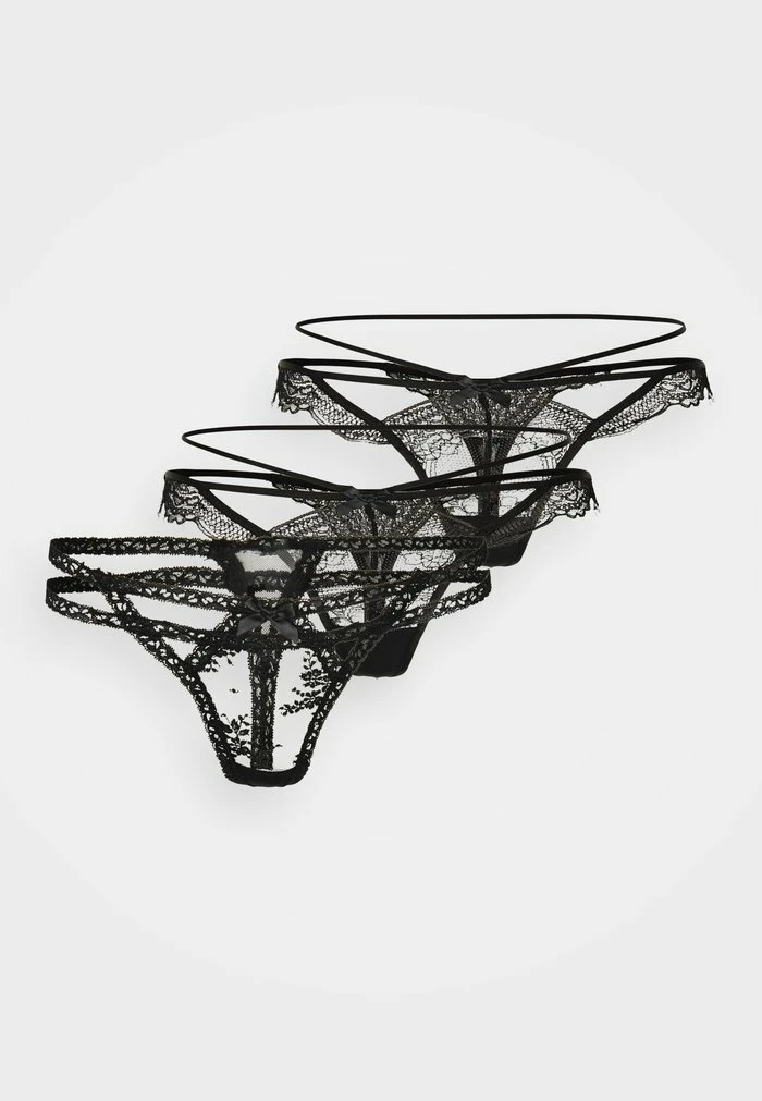IRINA STRING 3 PACK - Thong - black Promo 🎁 Hunkemöller IRINA STRING 3 PACK - Thong - Black 🥰 -Hunkemöller Sales Store 0e86259c9f58433fb45ef1d823822f5e