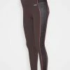 Coupon 🎉 Hunkemöller LEGGING SHINE PIPING - Leggings - Brown ⌛