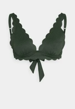 Cheap 😍 Hunkemöller SCALLOP TRIANGLE - 👙 Bikini Top - Green ⭐ -Hunkemöller Sales Store 0eea79face144daf91bea94e523f38f0