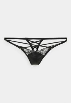 Budget 🔥 Hunkemöller MELISSA - Thong - Black ✨ -Hunkemöller Sales Store 1397f4eb12db4fdab89539d613414a29