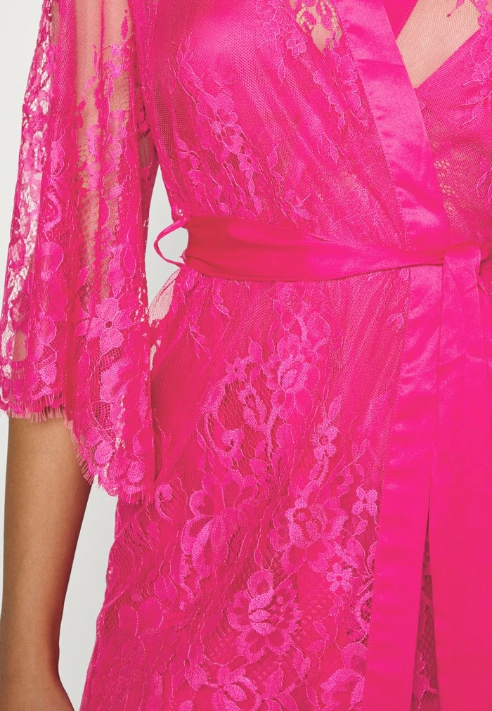 KIMONO ALLOVER LACE ISABELLA - Dressing gown - pink Best reviews of ✨ Hunkemöller KIMONO ALLOVER LACE ISABELLA - 👗 Dressing Gown - Pink 🔔 -Hunkemöller Sales Store 1427b9acd25d414ea6efe7bdd82433ad