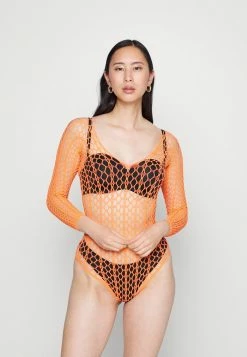 Discount ⌛ Hunkemöller PRIVATE FESTIVAL BODY - Body - Orange ⭐