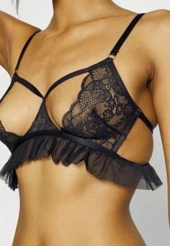 Best Pirce 🔔 Hunkemöller ELLEN MAID BRALETTE - Triangle Bra - Black 👍 -Hunkemöller Sales Store 20b49d4f854f4d558006b551a6afd5d3