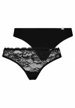 Best reviews of 🎉 Hunkemöller 2 PACK - Thong - Black ⭐ -Hunkemöller Sales Store 2650b87d1f2b40f48284dc49a5e6ede0