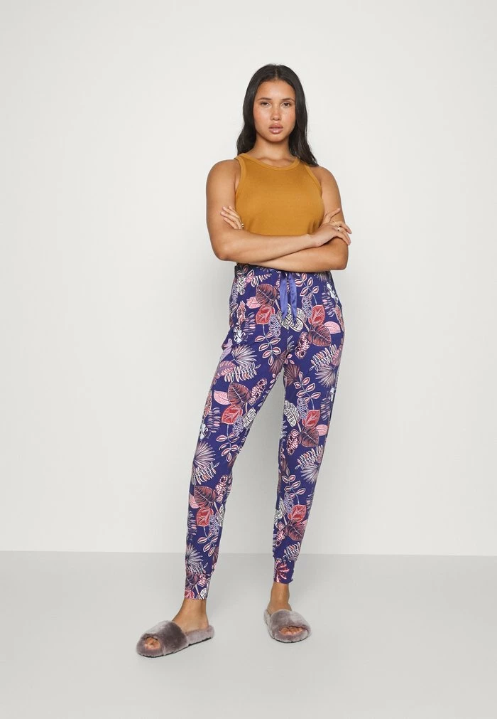 PANT FUNKY JUNGLE - Pyjama bottoms - blue Cheapest 💯 Hunkemöller PANT FUNKY JUNGLE - Pyjama Bottoms - Blue 🧨 -Hunkemöller Sales Store 2a594e4ceca046fdbb7a5820164e40ea