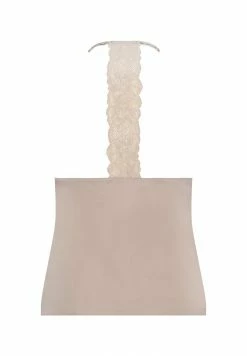 Discount 🥰 Hunkemöller AIR SPRUN - Pyjama Top - Beige 🎉 -Hunkemöller Sales Store 2a6e6d34c38f4879a011e93d5ab00189