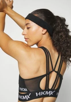 Buy 🎉 Hunkemöller CROSSED HEM LOGO BRA L1 - Light Support Sports Bra - Black 😉 -Hunkemöller Sales Store 2f2c7ec4df4a4301957d8ee221c2c45e