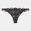 Cheapest ✨ Hunkemöller HEATHER - Thong - Caviar 🛒