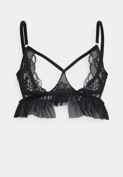 Best Pirce 🔔 Hunkemöller ELLEN MAID BRALETTE - Triangle Bra - Black 👍 -Hunkemöller Sales Store 31b4fcb5525e47d6a01f85d1851f960b