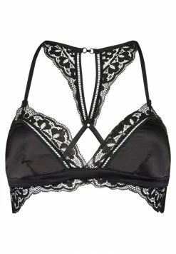 Promo ⌛ Hunkemöller NIANY BRALETTE - Triangle Bra - Black 🎁 -Hunkemöller Sales Store 351f3f9e53974dc19d2575897903303a
