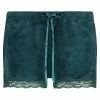 Deals 🎉 Hunkemöller SCALLOP - Pyjama Bottoms - Deep Teal 🥰