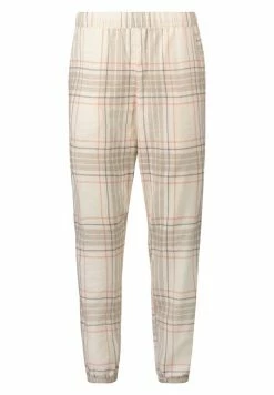 Best Sale 🔔 Hunkemöller PANT CHECK CUFF - Pyjama Bottoms - Beige 😍 -Hunkemöller Sales Store 3941b9446ce144e19e030490e53930ed