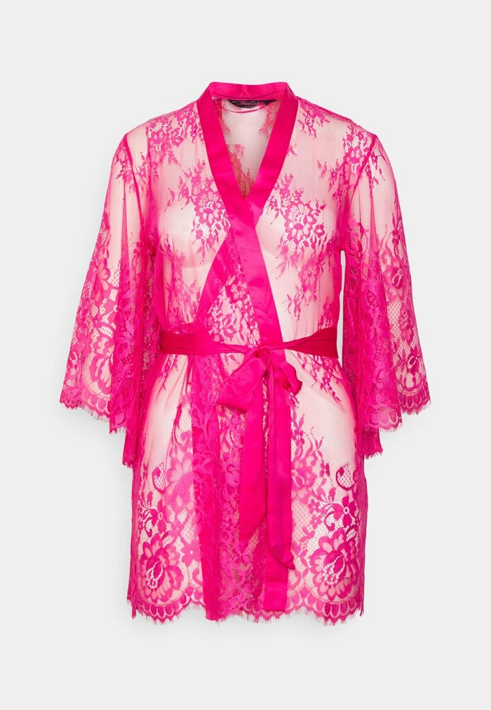 KIMONO ALLOVER LACE ISABELLA - Dressing gown - pink Best reviews of ✨ Hunkemöller KIMONO ALLOVER LACE ISABELLA - 👗 Dressing Gown - Pink 🔔 -Hunkemöller Sales Store 399c545dc12345c68ae7ec08f4ec364e