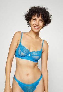 Outlet 👏 Hunkemöller HONEY - Underwired Bra - Blue 😀