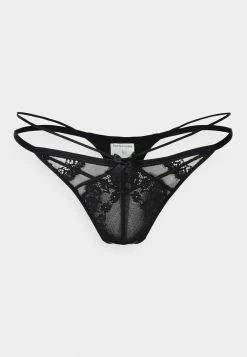 Best deal 👏 Hunkemöller CLAIRE STRING - Thong - Caviar 😉