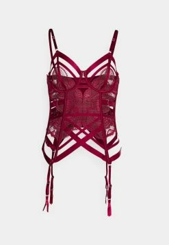 Discount 🧨 Hunkemöller LYRA BUSTIER - Corset - Red 🎉 -Hunkemöller Sales Store 44d87671df4140f891a98c843c380a49
