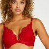 Buy 👍 Hunkemöller VORGEFORMTER PUSH-UP-BÜGEL-BH PAULINE - Push-up Bra - Red ⌛ -Hunkemöller Sales Store 471879f237e34b47bbf164c6a54011f5