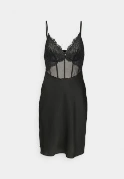 Top 10 ⌛ Hunkemöller LORA - Nightie - Black 🌟 -Hunkemöller Sales Store 4b2e95cee40949e8b5d91058b2288f8c