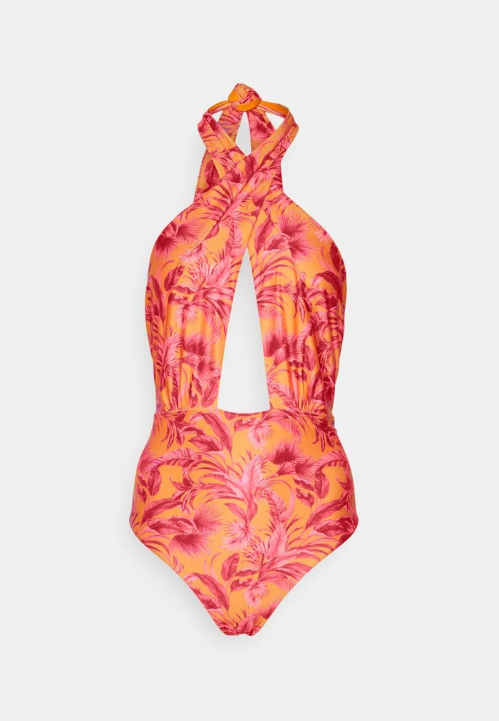 TULUM WRAP - Swimsuit - orange/pink Wholesale 😀 Hunkemöller TULUM WRAP - 🩱 Swimsuit - Orange/pink 👏 -Hunkemöller Sales Store 4c44427aad194ce897a713eb66c8d33b