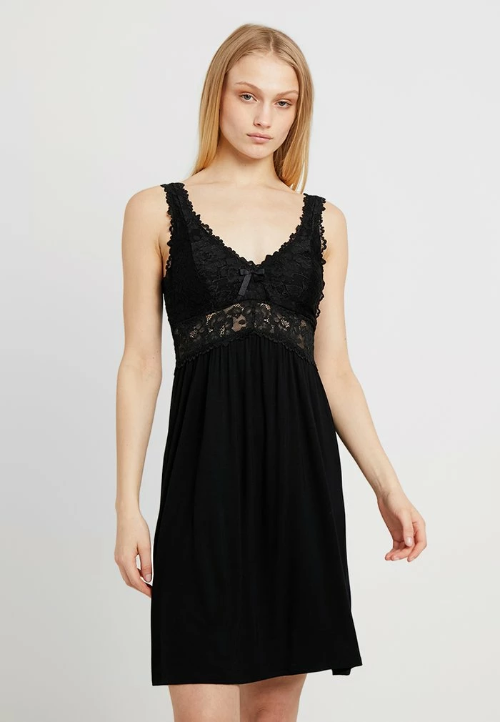 SLIPDRESS - Nightie - black Budget 🔥 Hunkemöller SLIPDRESS - Nightie - Black 🔔 -Hunkemöller Sales Store 4dbbee85bf444608b4eeb53ed2a1ac98