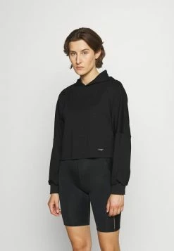 Coupon ✨ Hunkemöller CROPPED - Hoodie - Black ⌛