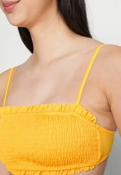 Buy ⌛ Hunkemöller ST.LUCIA SHIRRED BANDEAU - 👙 Bikini Top - Orange 🎁 -Hunkemöller Sales Store 50a7deabfd41456fb7d66e39d5540a82