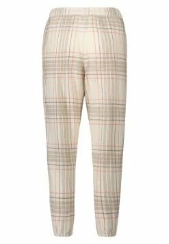 Best Sale 🔔 Hunkemöller PANT CHECK CUFF - Pyjama Bottoms - Beige 😍 -Hunkemöller Sales Store 5222c82dcd0f410b9f7e8528e16c4b50