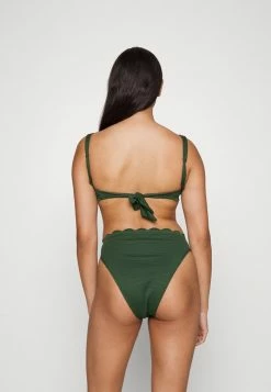 Cheap 😍 Hunkemöller SCALLOP TRIANGLE - 👙 Bikini Top - Green ⭐ -Hunkemöller Sales Store 5b01351863fe40c5915f5f4c078e2c18