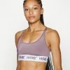 Coupon ❤️ Hunkemöller THE LOGO BRA - Light Support Sports Bra - Purple 👍 -Hunkemöller Sales Store 5cb34bb166124c849d2a2b9f3996aaae