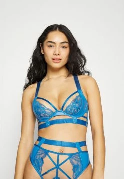 Best Sale โค๏ธ Hunkemöller VENUS UP - Underwired Bra - Blue ๐ฅฐ