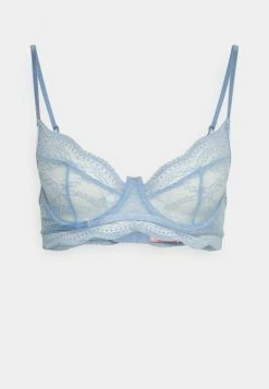Best deal 👍 Hunkemöller ISABELLE - Underwired Bra - Blue 😀 -Hunkemöller Sales Store 66b2f7389ce942828004b8c5bbefdff4
