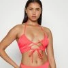 Best deal 🎉 Hunkemöller JUICY RUSHED CROPTOP - 👙 Bikini Top - Red ❤️
