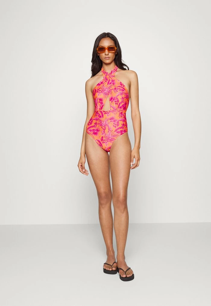 TULUM WRAP - Swimsuit - orange/pink Wholesale 😀 Hunkemöller TULUM WRAP - 🩱 Swimsuit - Orange/pink 👏 -Hunkemöller Sales Store 6d90a42b09104cbdbe0b995dc6a852d2