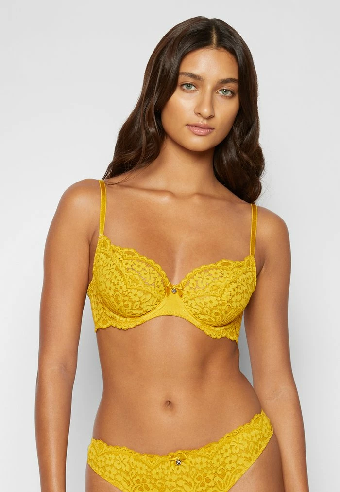 ROSE - Underwired bra - yellow Best Pirce ✔️ Hunkemöller ROSE - Underwired Bra - Yellow 🔔 -Hunkemöller Sales Store 6eb7bc4b17074bb4aef0883ff15e6db5