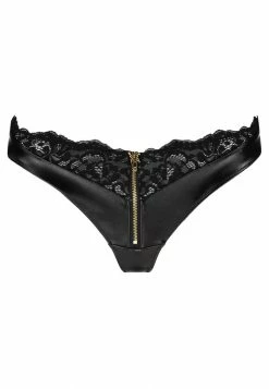 Outlet ⭐ Hunkemöller TALIA - Thong - Black 👏 -Hunkemöller Sales Store 724e5c7d3eab4008acae749948f10b00