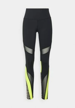 Best Sale 🎉 Hunkemöller SLASH LEGGING LEOPARD - Leggings - Black 😍