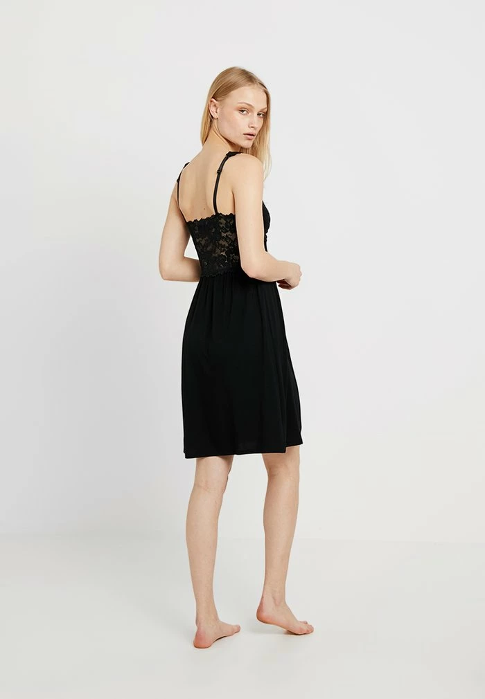 SLIPDRESS - Nightie - black Budget 🔥 Hunkemöller SLIPDRESS - Nightie - Black 🔔 -Hunkemöller Sales Store 751802bf9cce4f8599ae305eb9a87bf5