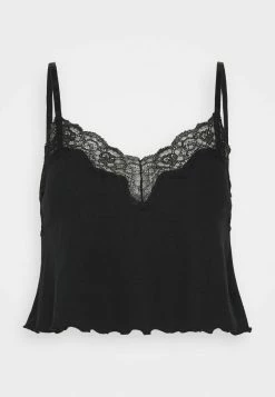 Deals 👏 Hunkemöller CAMI MIA - Pyjama Top - Black 👏 -Hunkemöller Sales Store 75cb72c36f884cb6b10acb3b3167c8e9