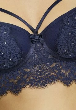 Cheapest ⭐ Hunkemöller PAULINE - Underwired Bra - Blue 🔥 -Hunkemöller Sales Store 779b8186d1794a298618e4deaa9a3bc3