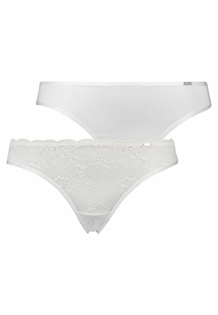 2 PACK - Thong - white Outlet 🥰 Hunkemöller 2 PACK - Thong - White 😉 -Hunkemöller Sales Store 7876827e873f454e97d806ebf473b747
