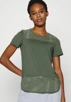 Budget 🔥 Hunkemöller PERFOMANCE - Basic T-shirt - Green ❤️ -Hunkemöller Sales Store 7e63ae4db4874cb7a5adcb50f7b2df1a