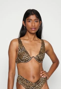 Flash Sale 💯 Hunkemöller LEOPARD UP - 👙 Bikini Top - Brown 😉