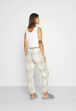 Best Sale 🔔 Hunkemöller PANT CHECK CUFF - Pyjama Bottoms - Beige 😍 -Hunkemöller Sales Store 804792d8a6814b40afd3bb60c4c0ba4e
