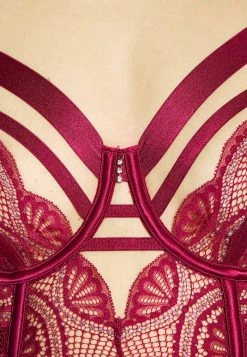 Discount 🧨 Hunkemöller LYRA BUSTIER - Corset - Red 🎉 -Hunkemöller Sales Store 83c76c4989e043eea13b369a6bb1be97
