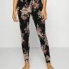 New 🎁 Hunkemöller PANT DAHLIA - Pyjama Bottoms - Black 🔥
